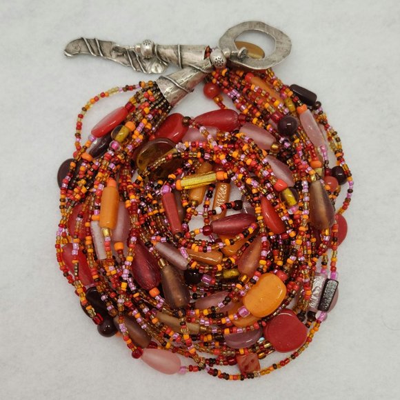 PS Pamela Scott Beaded Necklace #457 - Picture 13 of 15